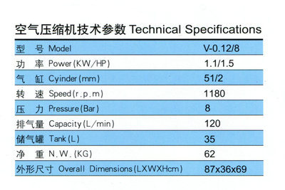 【精品推荐V0.12/8 移动涡旋式空压机】价格,厂家,图片,空气压缩机/气泵/空压机,天津市凯威五金工具商贸-